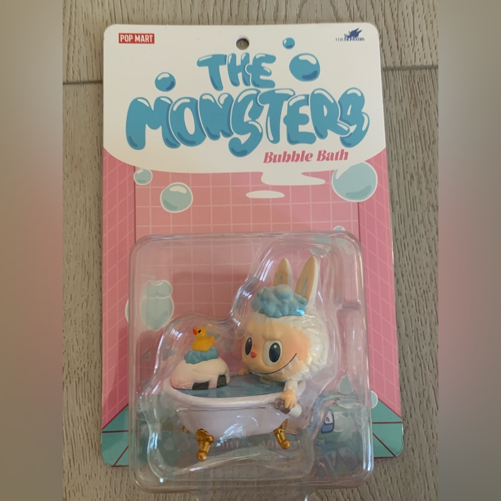 Popmart Labubu Bubble Bath Monsters New Limited Figurine Rare US Seller